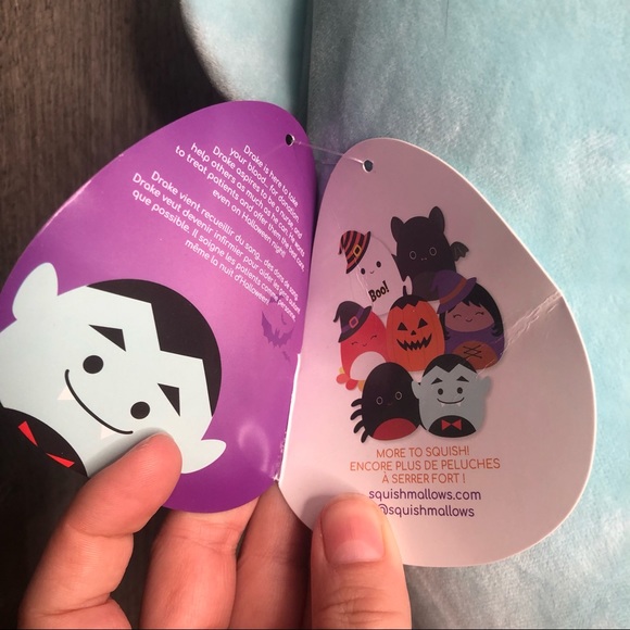 Squishmallow Drake the dracula NWT 12" - Picture 6 of 6